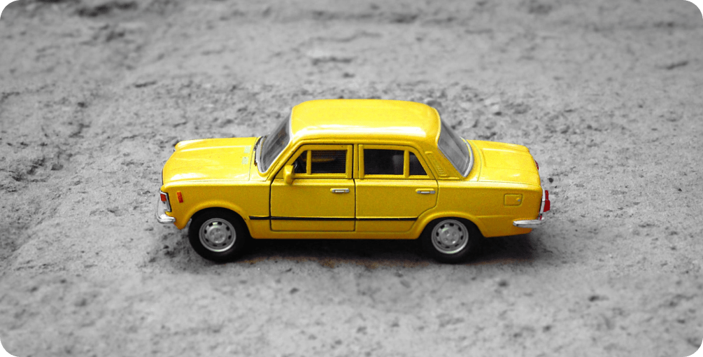 노란 자동차